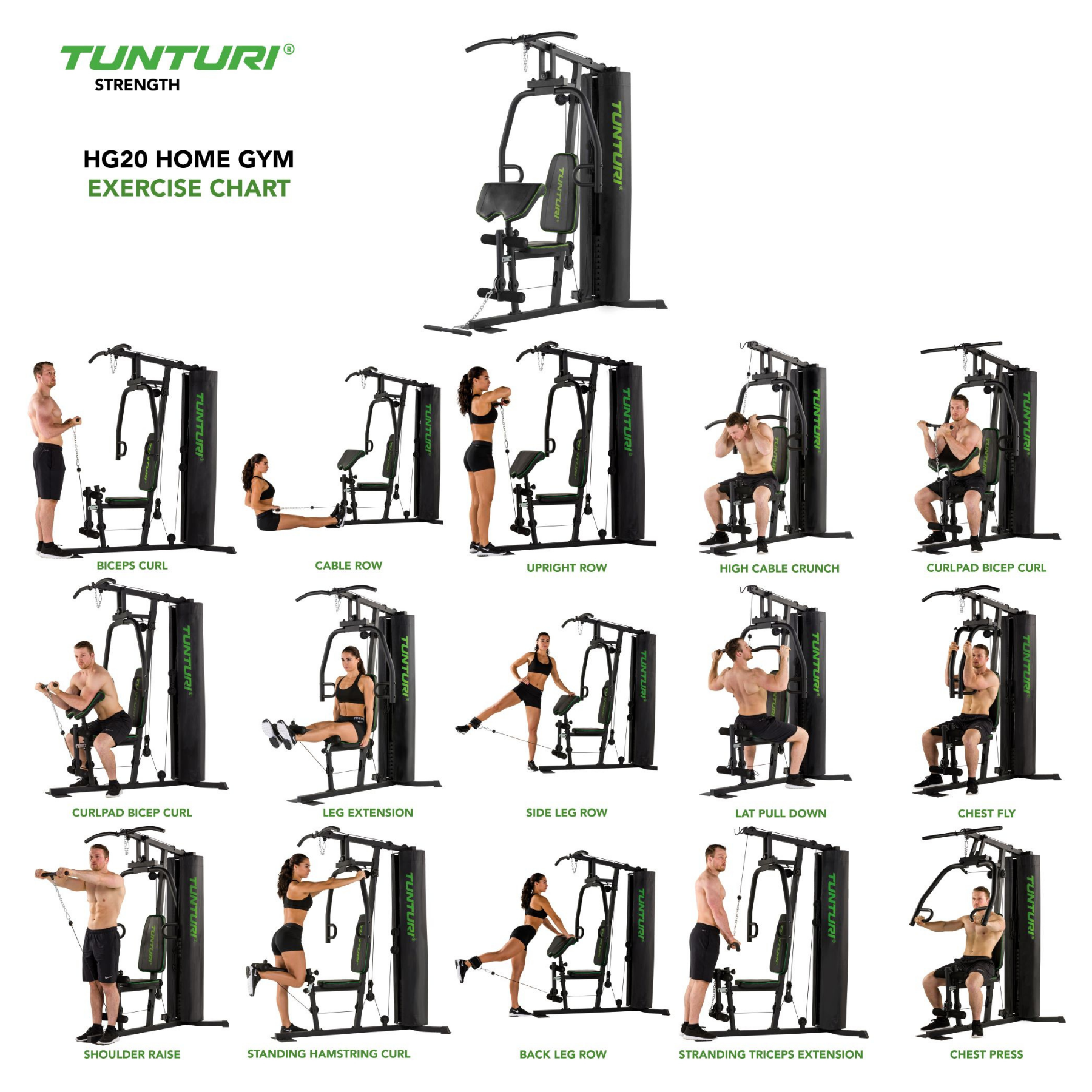 Tunturi - Station de Musculation HG20 – Image 7