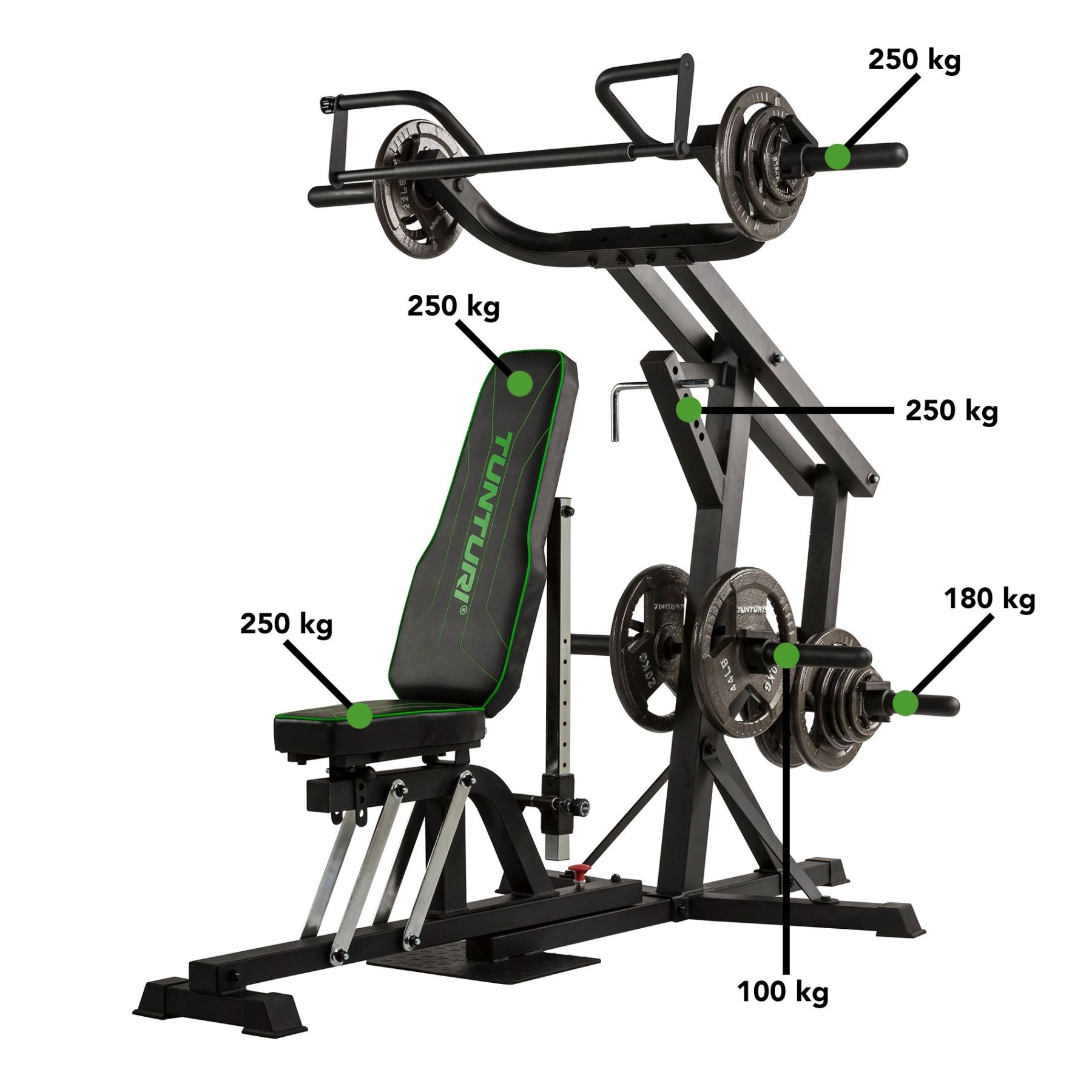 Tunturi - Leverage Gym WT80 – Image 2