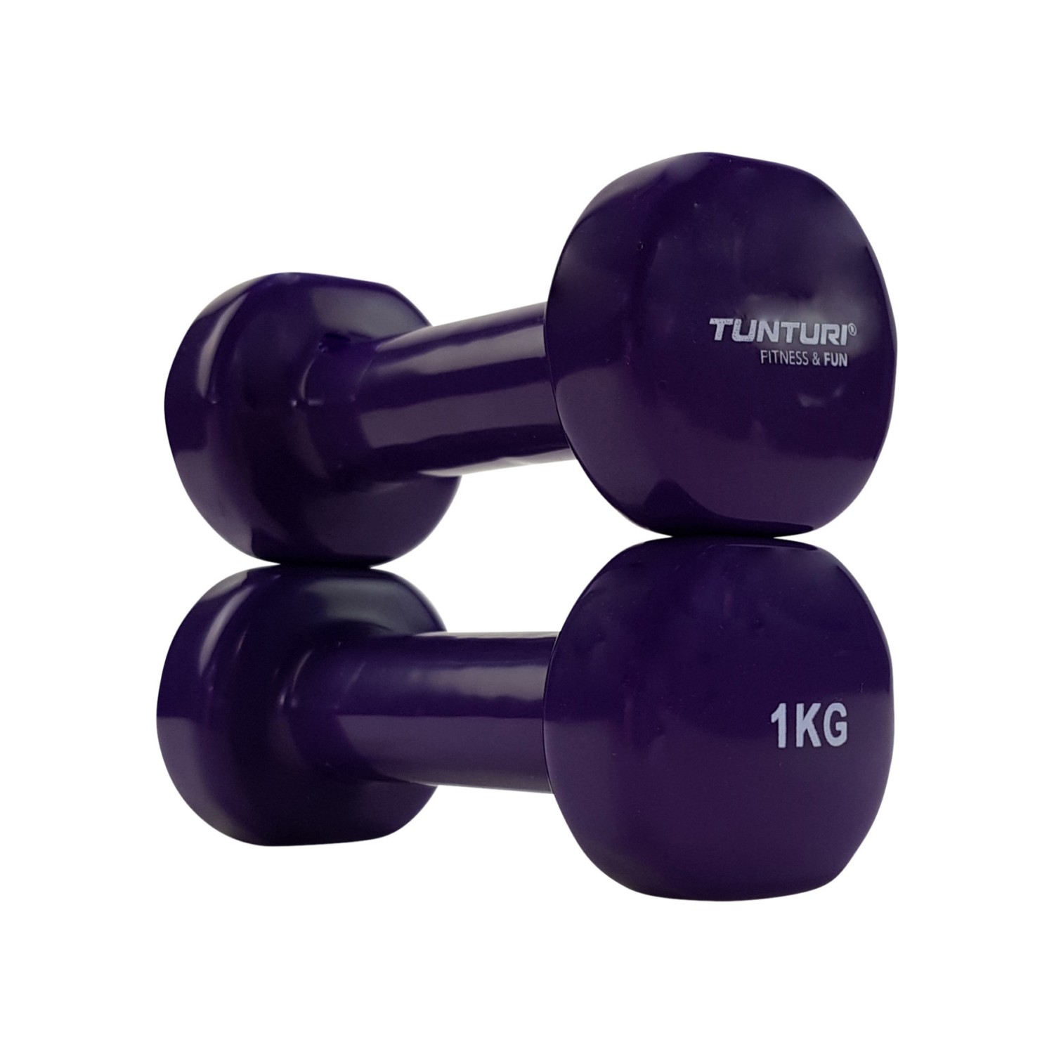 Tunturi - Haltères Vinyle 1 kg – Image 3