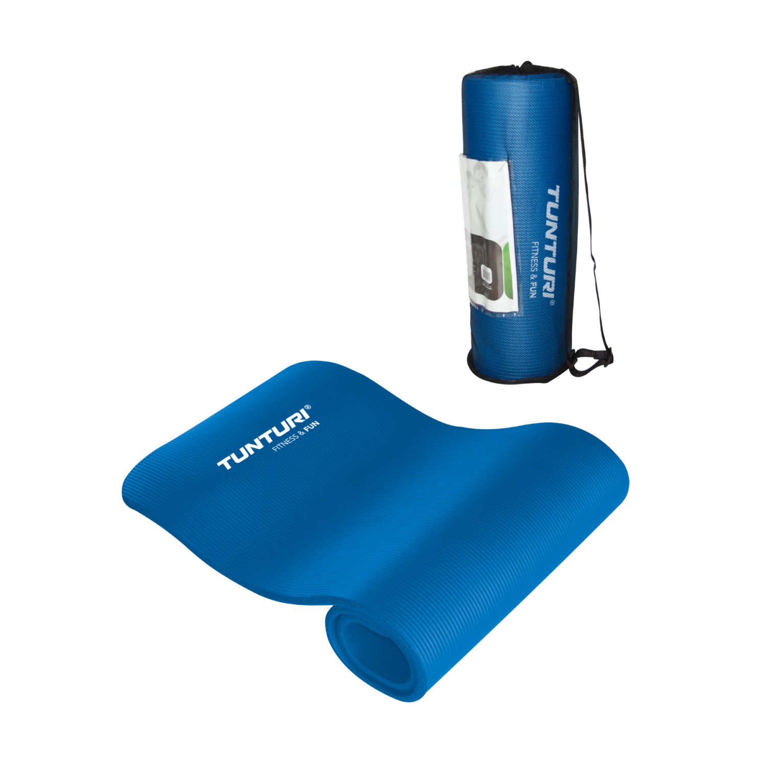 Tunturi - Tapis de Fitness Bleu