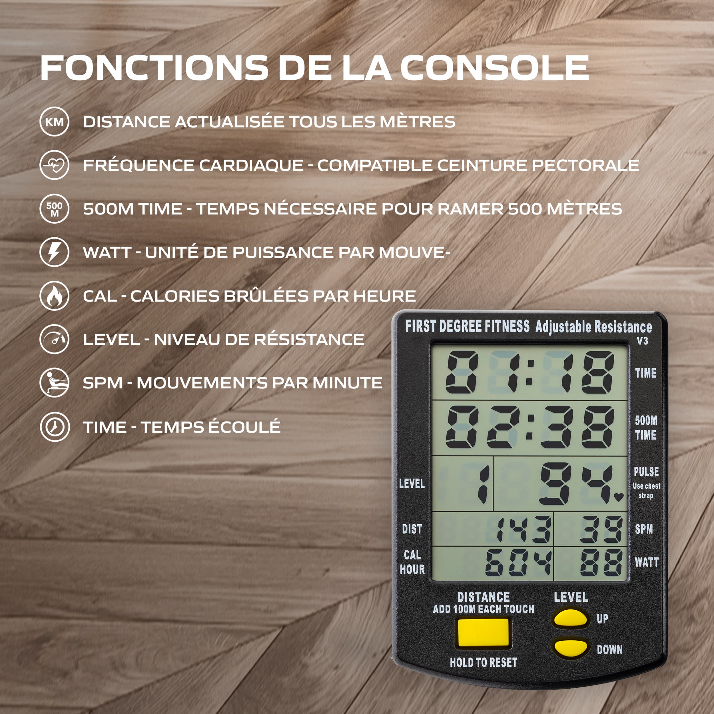 Fluid Rower - Apollo Plus Black – Image 4