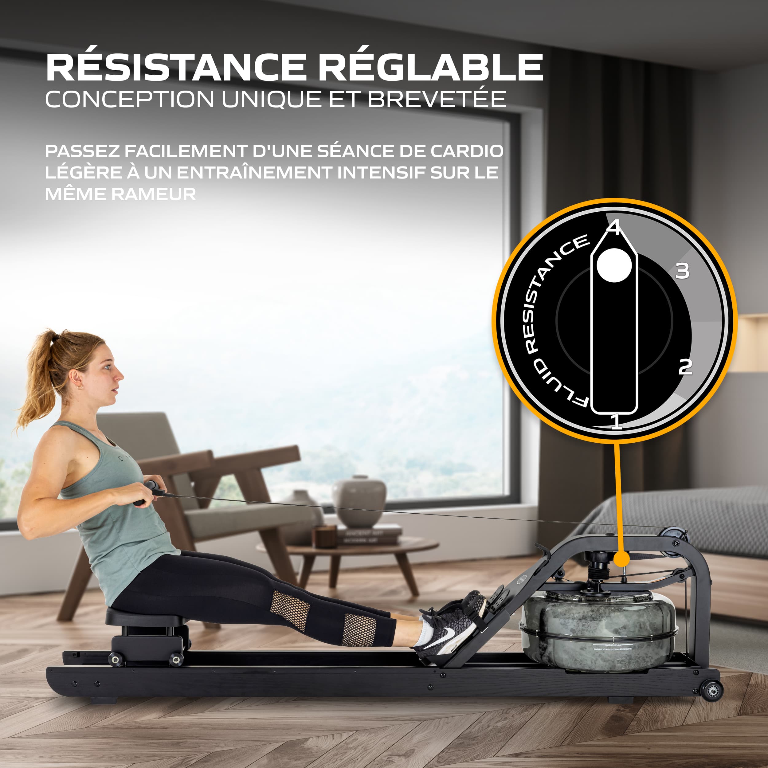 Fluid Rower - Apollo Plus Black – Image 7
