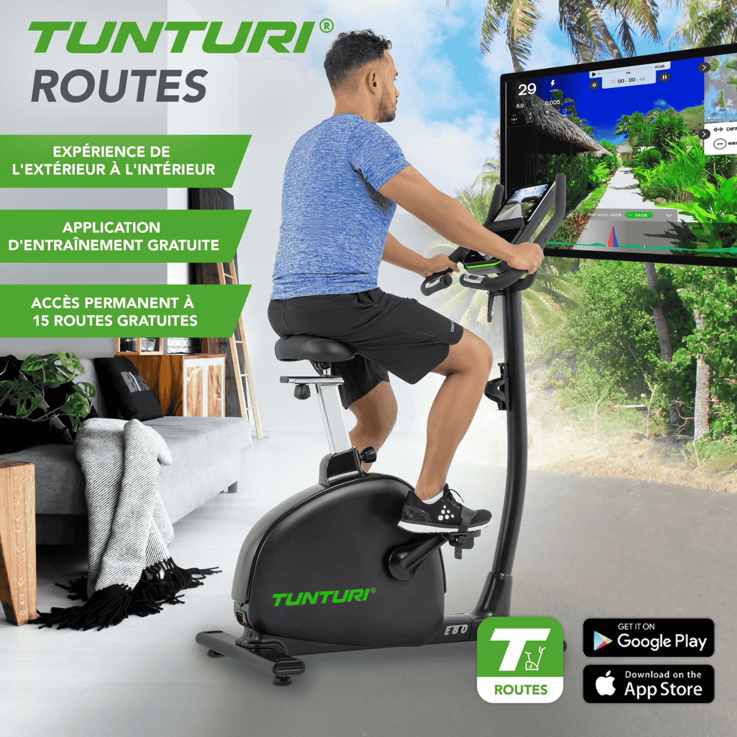 Tunturi - Vélo Ergomètre E80 Signature – Image 8