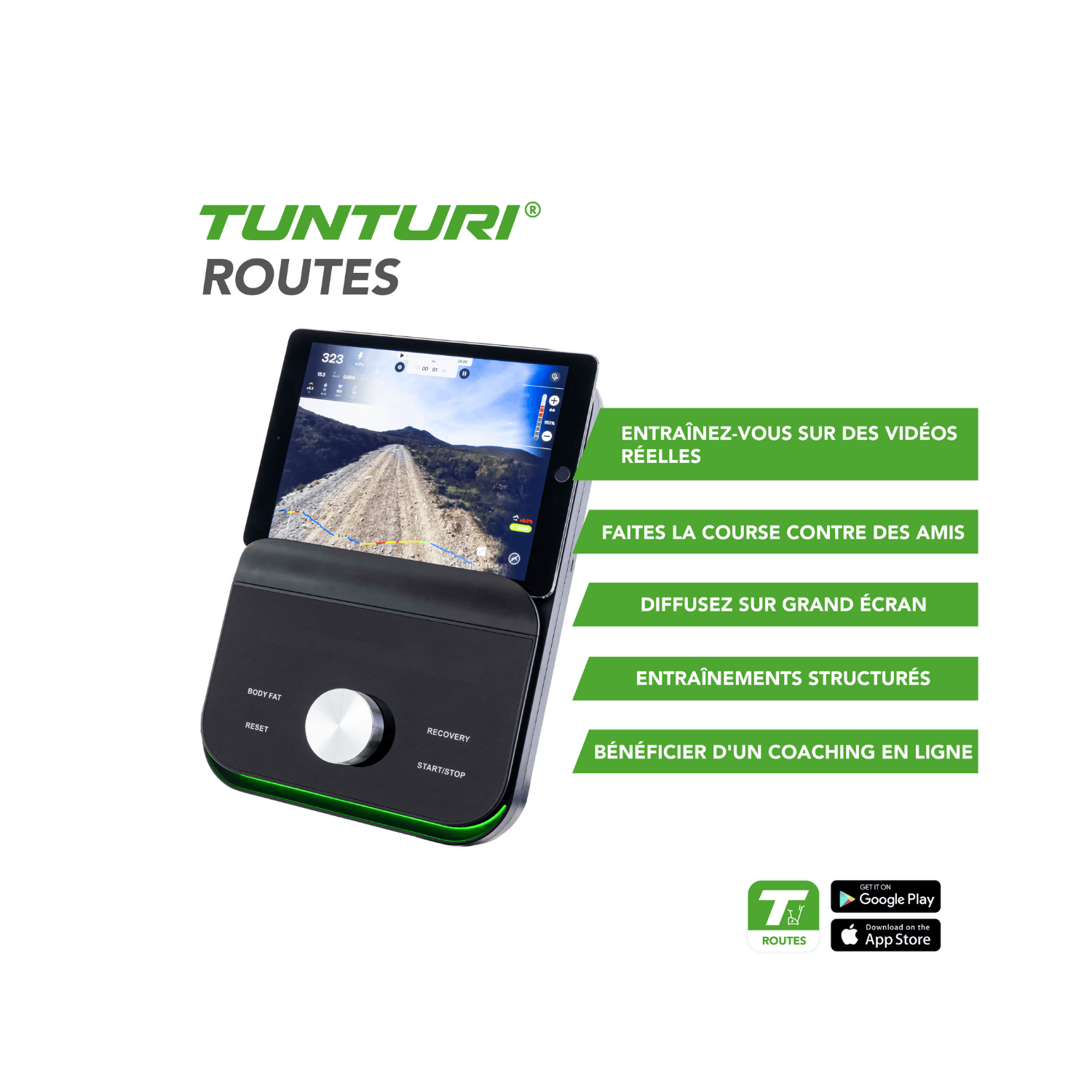 Tunturi - Vélo Semi-Allongé E60-R Signature – Image 8