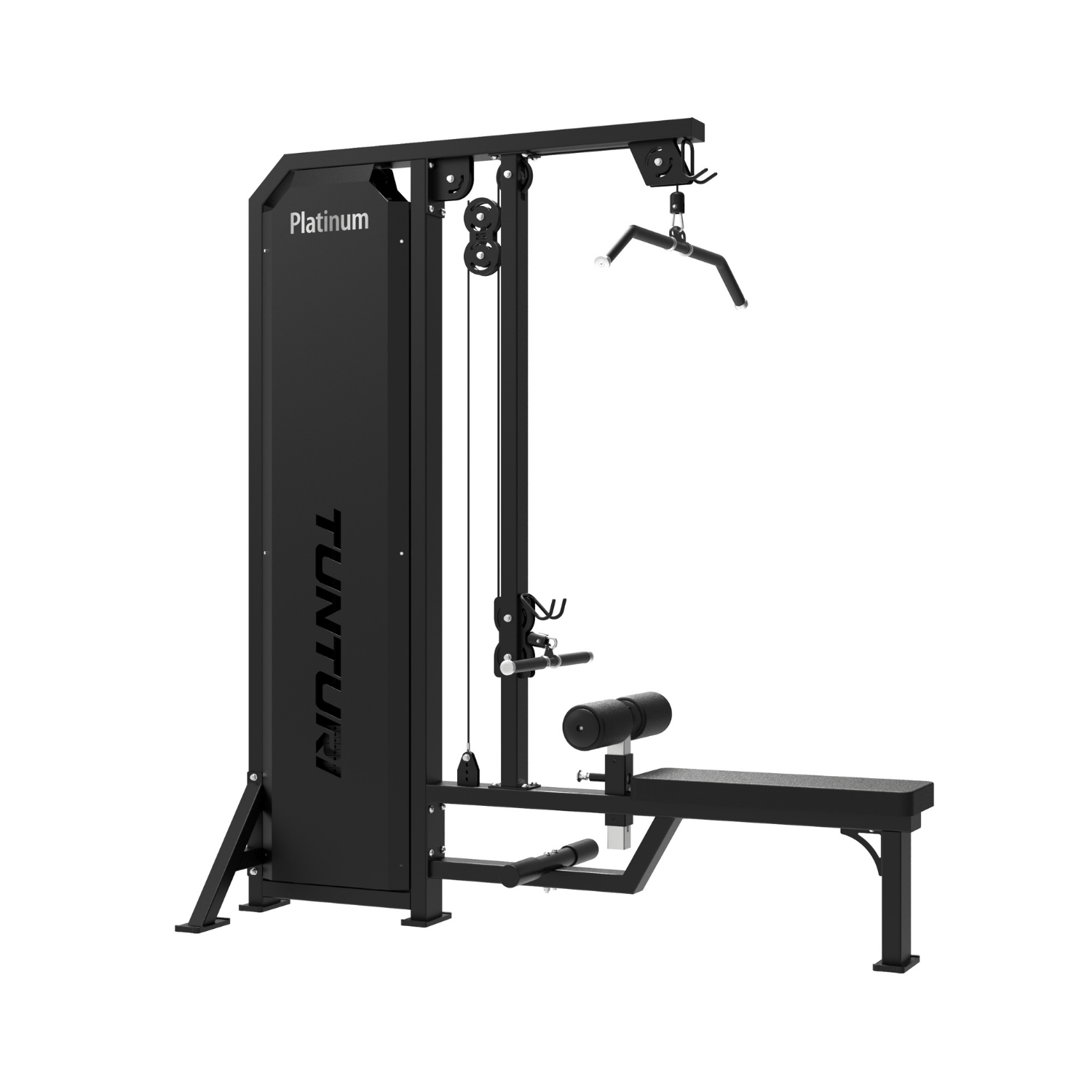 Tunturi Platinum - V-Series Dual Lat Pulldown & Low Row – Image 3