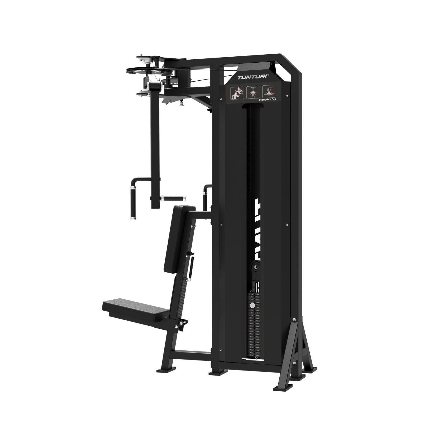 Tunturi Platinum - V-Series Dual Pec Fly & Rear Delt – Image 4