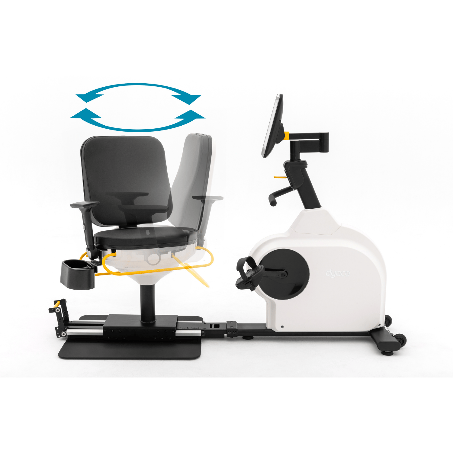 Dyaco Medical - Vélo Semi-Allongé de Rééducation 8.5R – Image 4